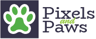 Pixels n Paws Logo